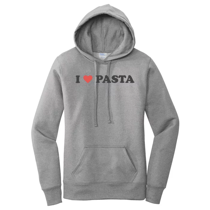 I Heart Pasta Women's Pullover Hoodie