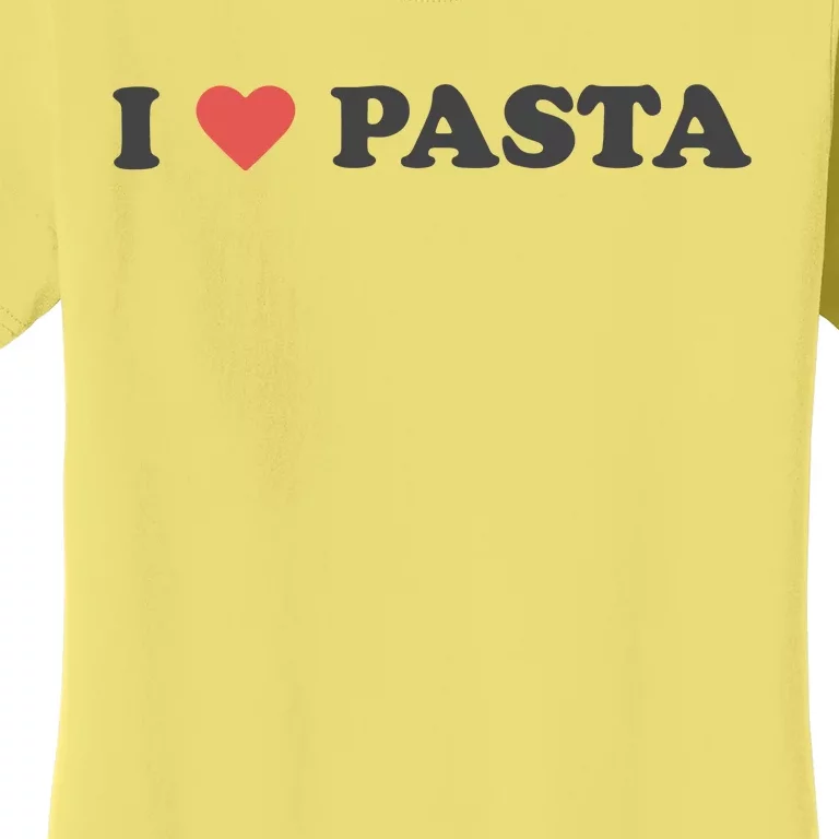 I Heart Pasta Women's T-Shirt