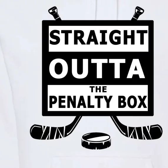 Ice Hockey Player Straight Outta The Penalty Box Premium Hoodie