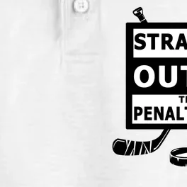 Ice Hockey Player Straight Outta The Penalty Box Dry Zone Grid Performance Polo