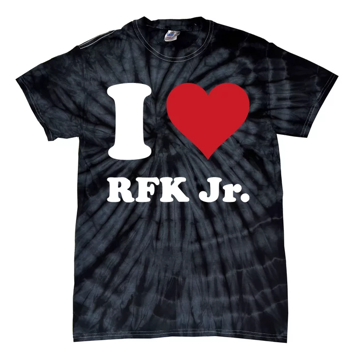 I Heart Rfk Jr Tie-Dye T-Shirt