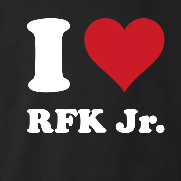 I Heart Rfk Jr Toddler Hoodie