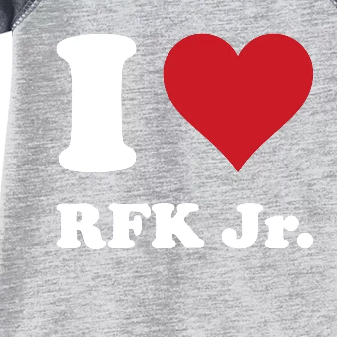 I Heart Rfk Jr Infant Baby Jersey Bodysuit