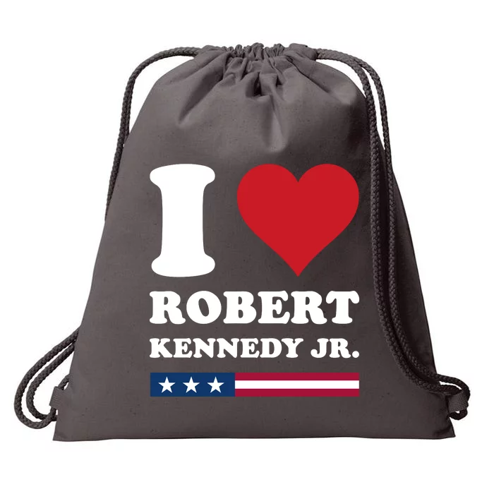 I Heart Robert Kennedy Jr Drawstring Bag