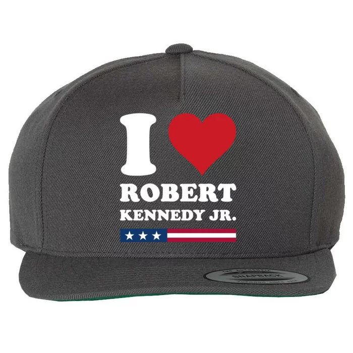 I Heart Robert Kennedy Jr Wool Snapback Cap