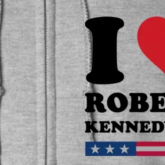 I Heart Robert Kennedy Jr Full Zip Hoodie