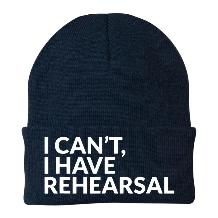 I Have Rehearsal Acting Theater Broadway Drama Knit Cap Winter Beanie