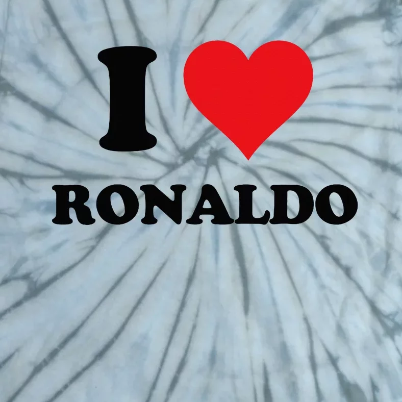 I Heart R.onaldo F.irst Name I Love Personalized S.tuff Tie-Dye T-Shirt