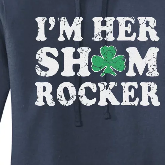 I'm Her Shamrocker Couples Irish St Patricks Day Women's Pullover Hoodie