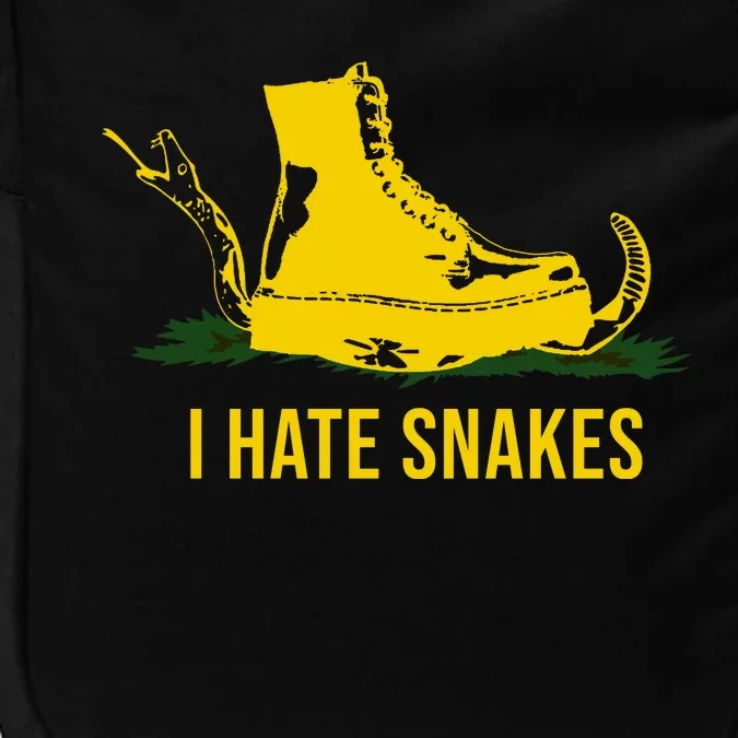 I Hate Snakes Don't Thread On Me Flag Impact Tech Backpack