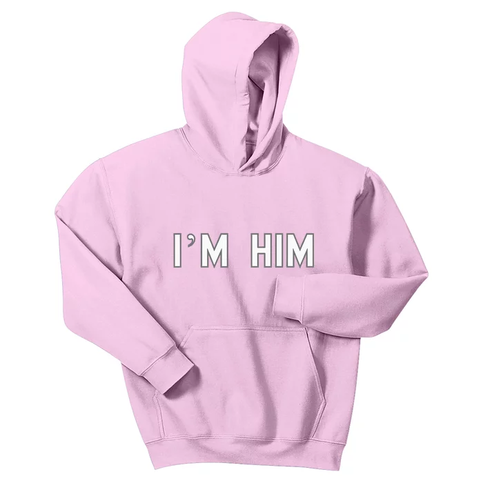 I’M Him School Pride Cute Gag Funny Fan Kids Hoodie