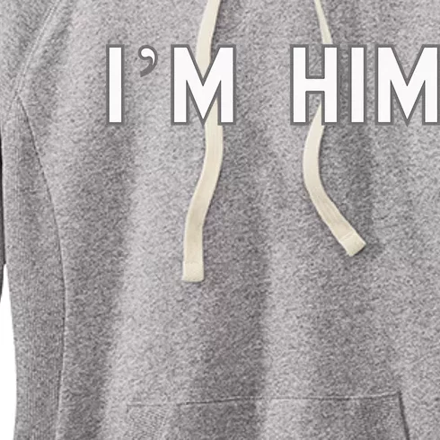 I’M Him School Pride Cute Gag Funny Fan Women's Fleece Hoodie