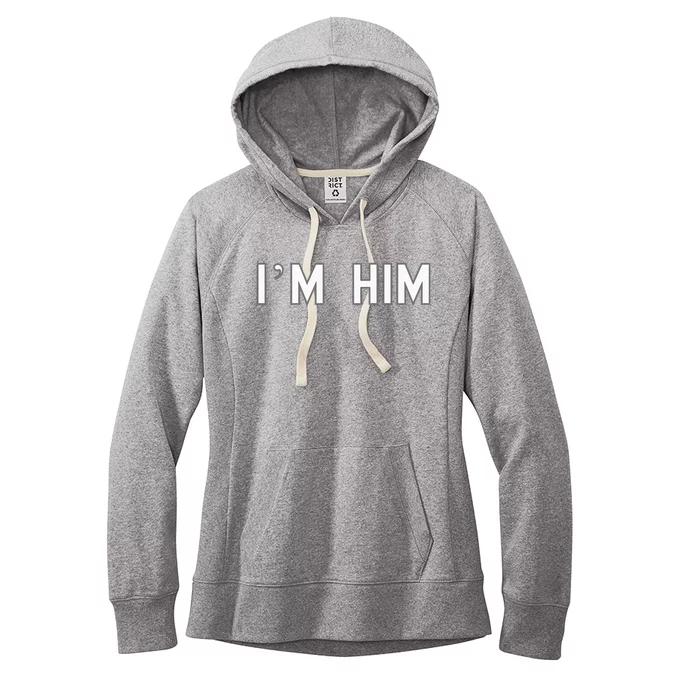 I’M Him School Pride Cute Gag Funny Fan Women's Fleece Hoodie