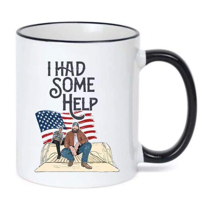 I Had Some Help Malone Post Black Color Changing Mug