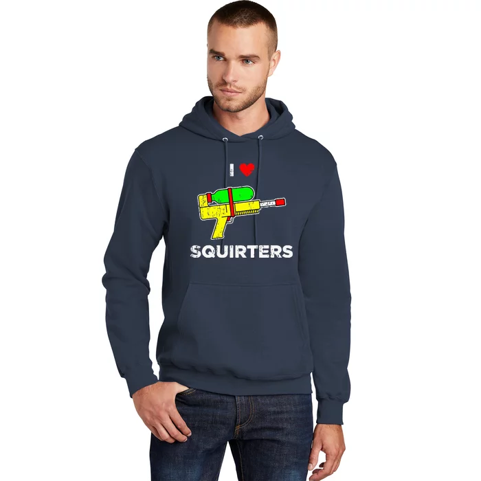 I Heart Squirters Funny I Love Squirters Hoodie