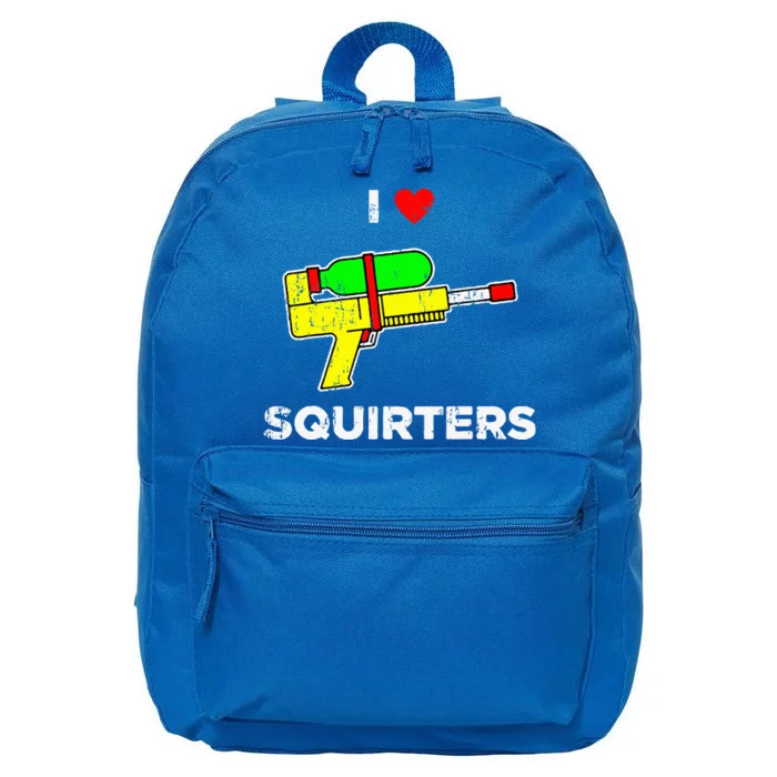 I Heart Squirters I Love Squirters 16 in Basic Backpack