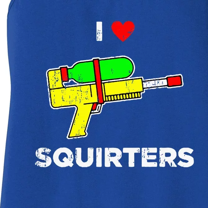 I Heart Squirters I Love Squirters Women's Racerback Tank