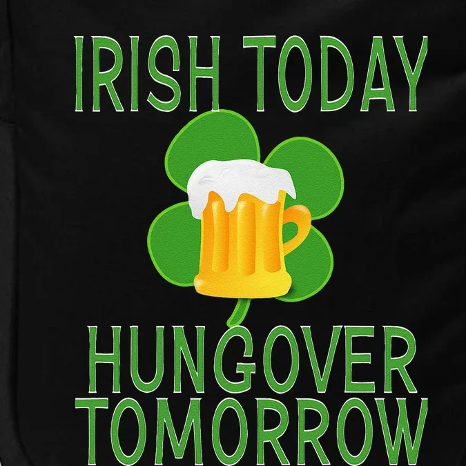 Irishoday, Hungoveromorrow St. Patty's Day Impact Tech Backpack