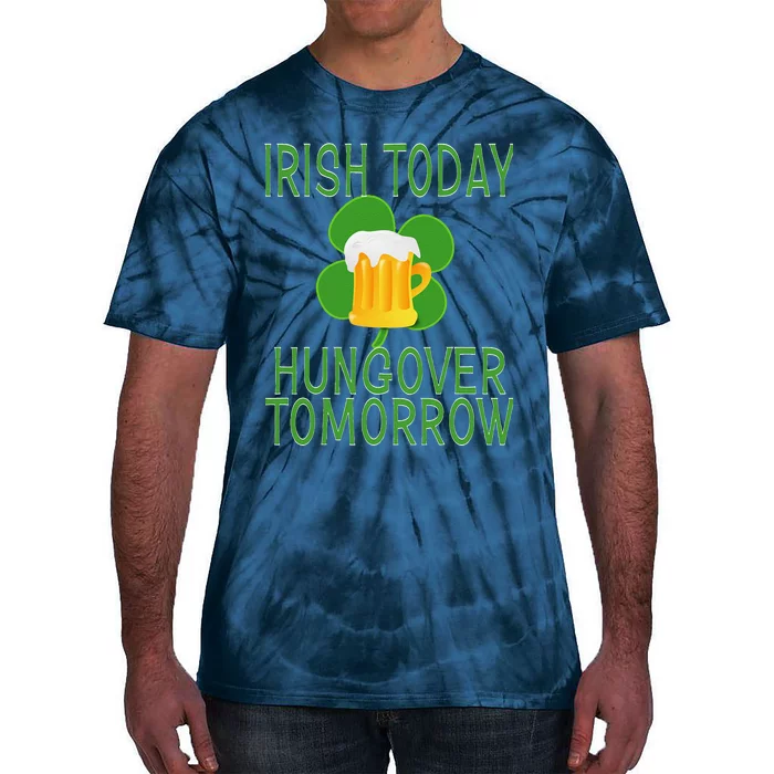 Irishoday, Hungoveromorrow St. Patty's Day Tie-Dye T-Shirt