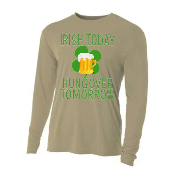 Irishoday, Hungoveromorrow St. Patty's Day Cooling Performance Long Sleeve Crew