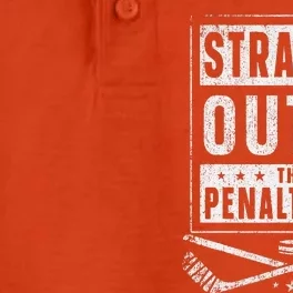 Ice Hockey Straight Outta Penalty Box Funny Dry Zone Grid Performance Polo