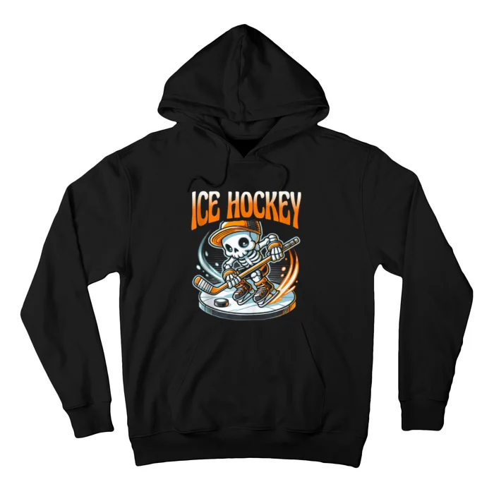 Ice Hockey Skeleton Hoodie