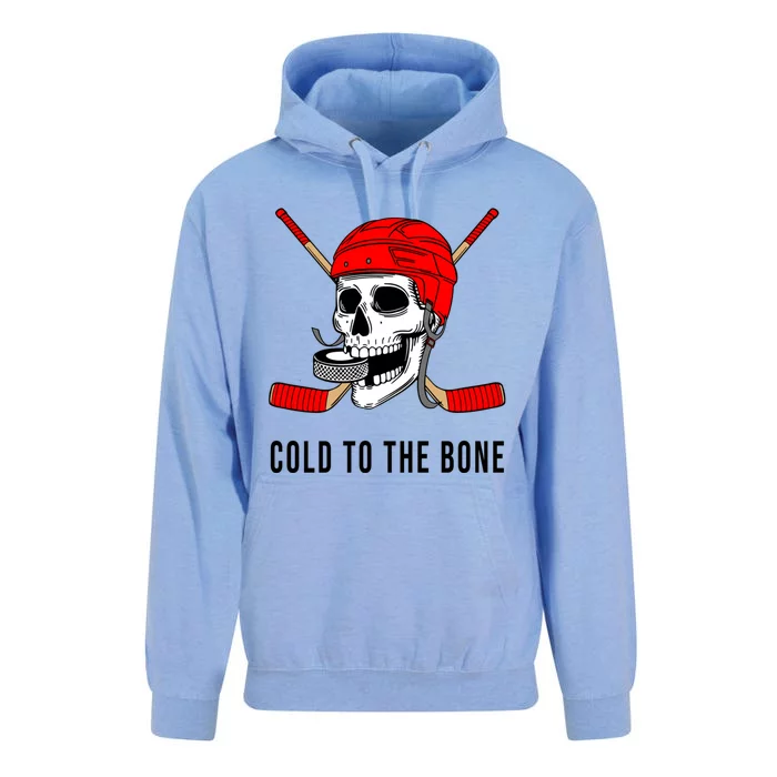 Ice Hockey Skeleton With Helmet Puck And Sticks Funny Funny Gift Unisex Surf Hoodie