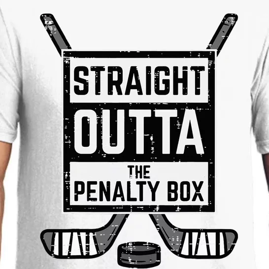 Ice Hockey Straight Outta Penalty Box Pajama Set