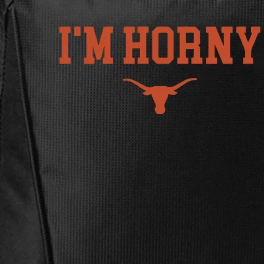 I’M Horny Texas City Backpack