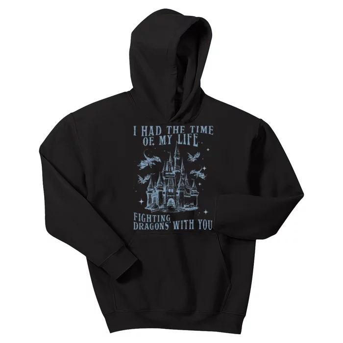 I Had The Time Of My Life Fighting Dragons With You Mythical Kids Hoodie