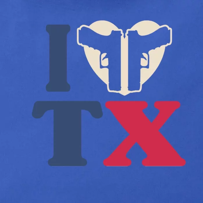 I Heart Texas Tx Love Pro Usa 2nd Adt Pro Gun Gift Zip Tote Bag