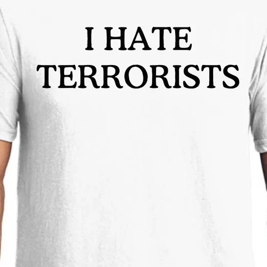 I Hate Terrorists Pajama Set