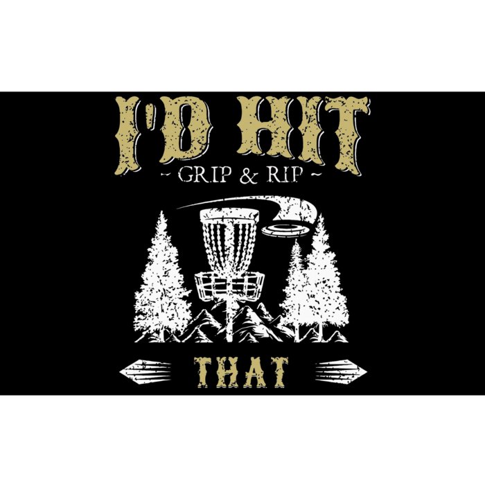 I'd Hit That Funny Disc Golf Frisbee Disc Sport Bumper Sticker