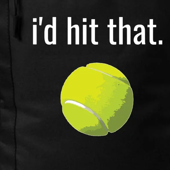 Id Hit That Tennis Shirts Funny Tennis Gift Daily Commute Backpack