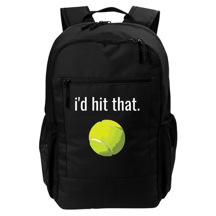 Id Hit That Tennis Shirts Funny Tennis Gift Daily Commute Backpack