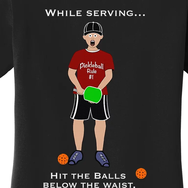 I'd Hit That Pickleball Sports Lover Paddleball Player Women's T-Shirt