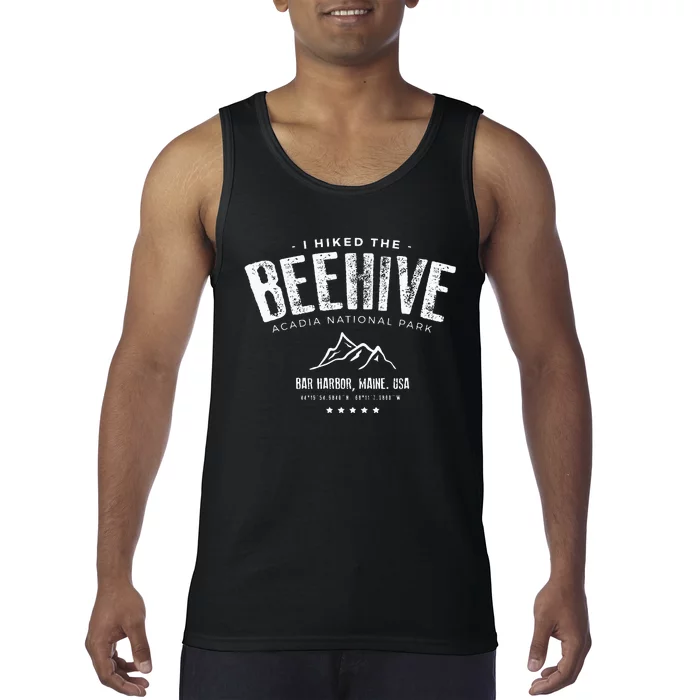 I Hiked The Beehive Trail Acadia National Park Tank Top