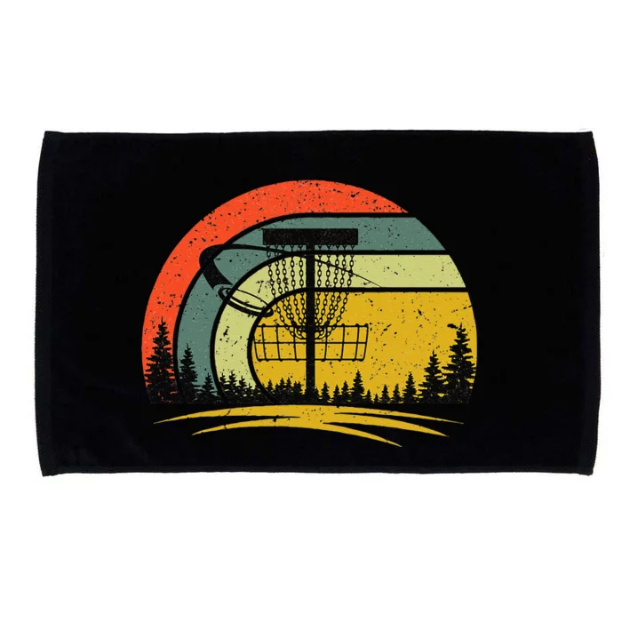 I'd Hit That Funny Disc Golf Vintage Frisbee Disc Sport Microfiber Hand Towel