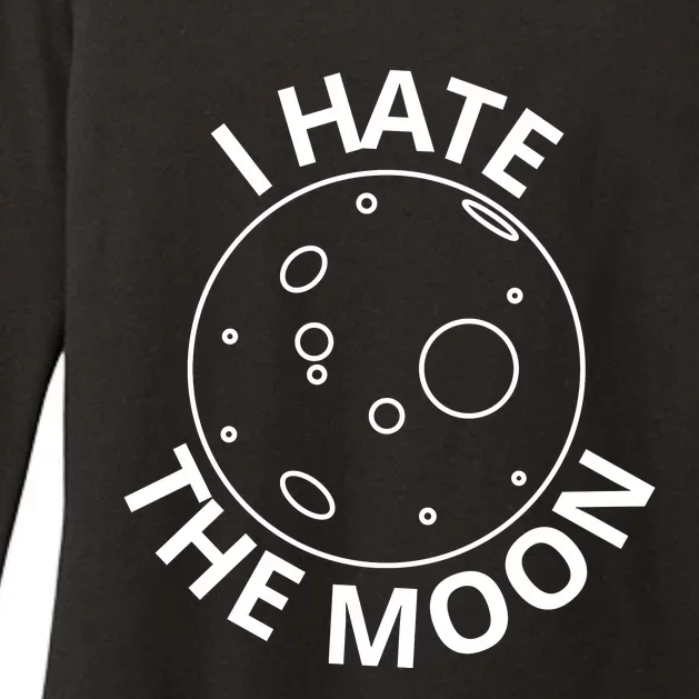 I Hate The Moon Womens CVC Long Sleeve Shirt