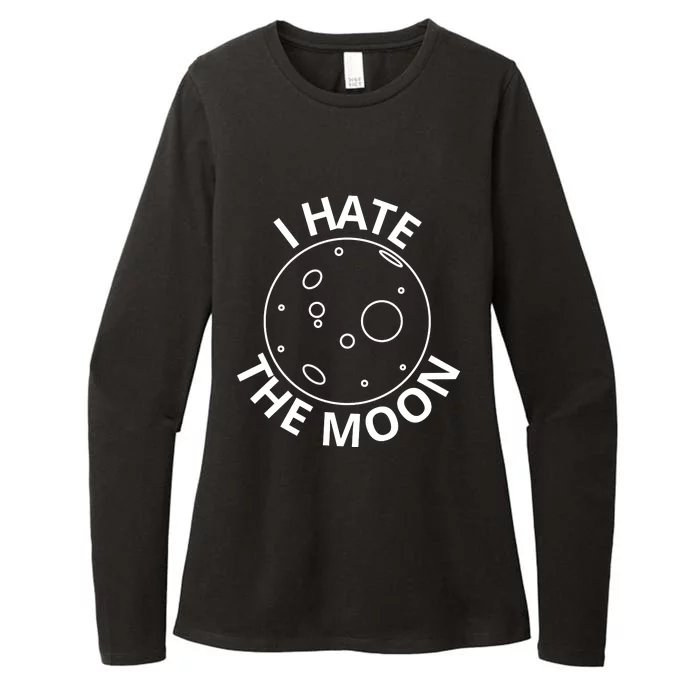 I Hate The Moon Womens CVC Long Sleeve Shirt