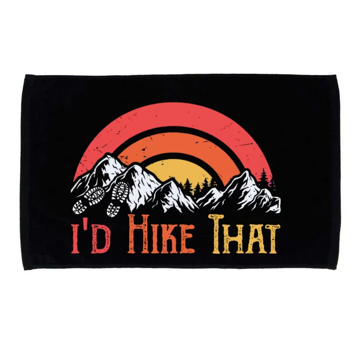 Id Hiker That Microfiber Hand Towel