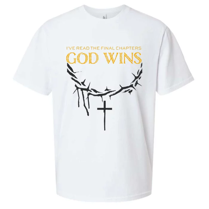 I Have The Last Chapters Of God Wins Sueded Cloud Jersey T-Shirt