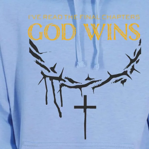 I Have The Last Chapters Of God Wins Unisex Surf Hoodie