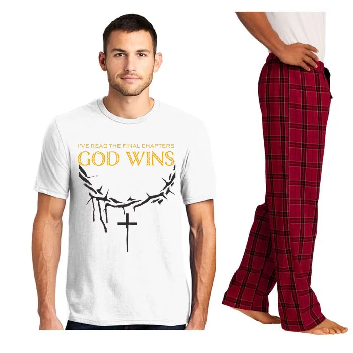 I Have The Last Chapters Of God Wins Pajama Set