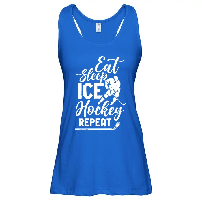 Ice Hockey Team Coach Player Hobby Meaningful Gift Ladies Essential Flowy Tank