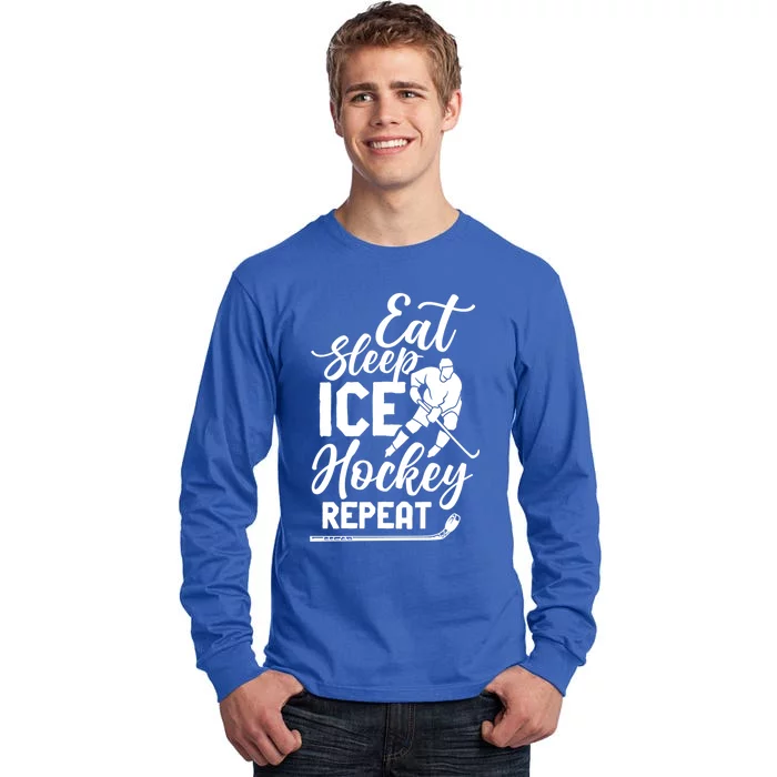 Ice Hockey Team Coach Player Hobby Meaningful Gift Tall Long Sleeve T-Shirt