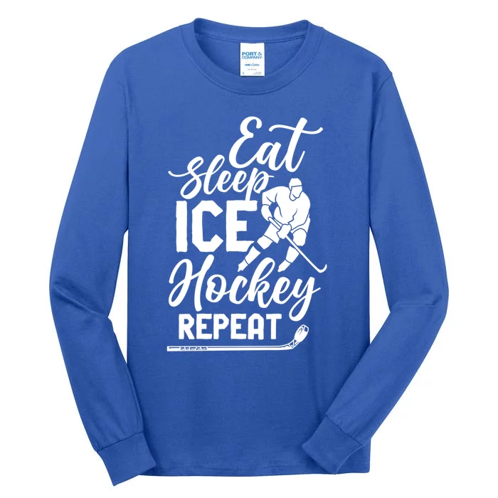 Ice Hockey Team Coach Player Hobby Meaningful Gift Tall Long Sleeve T-Shirt