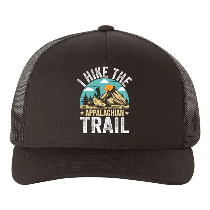 I Hiked The Appalachian Trail At Thruhiked Thruhiker Yupoong Adult 5-Panel Trucker Hat