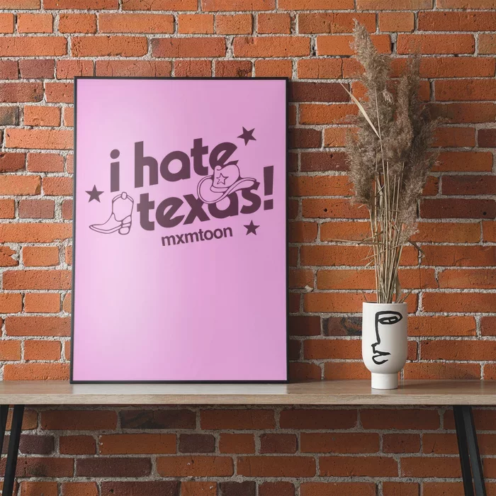 I Hate Texas RunnerS Club Poster