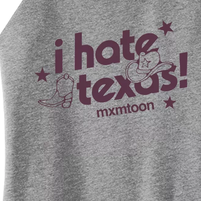 I Hate Texas RunnerS Club Women’s Perfect Tri Rocker Tank